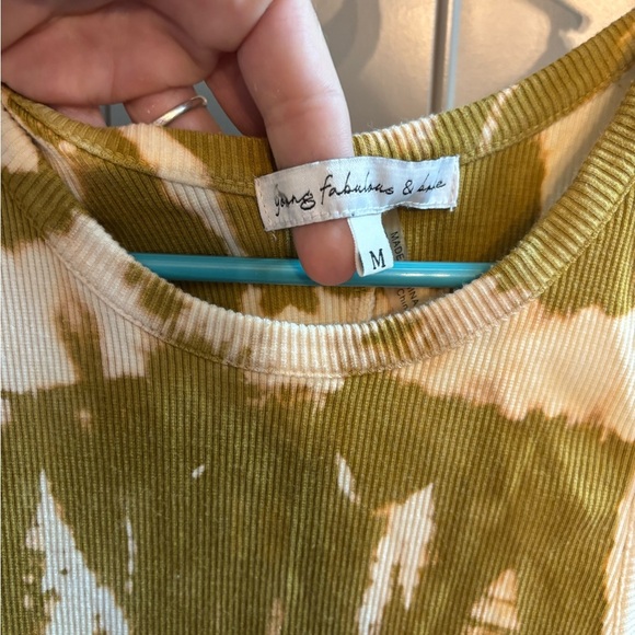 Young Fabulous & Broke Tank Ribbed Robbie Willow Tie Dye dress M REVOLVE - Picture 4 of 6